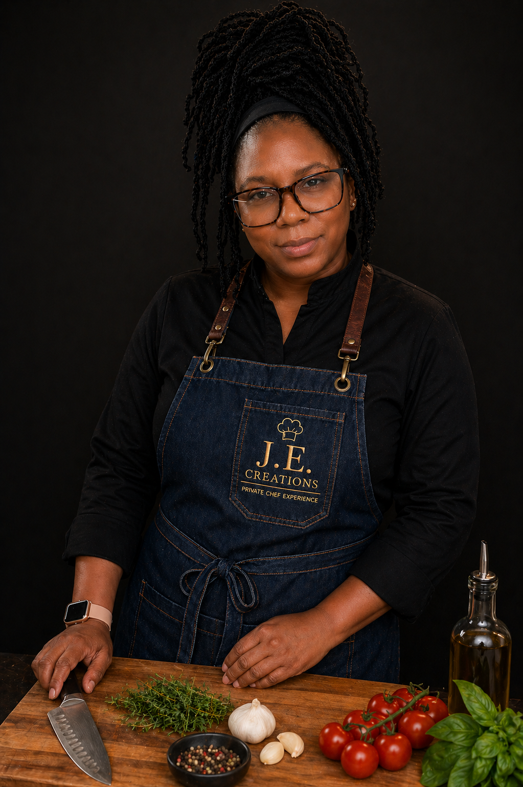 Portrait of Jade Turner, founder of J.E. Creations